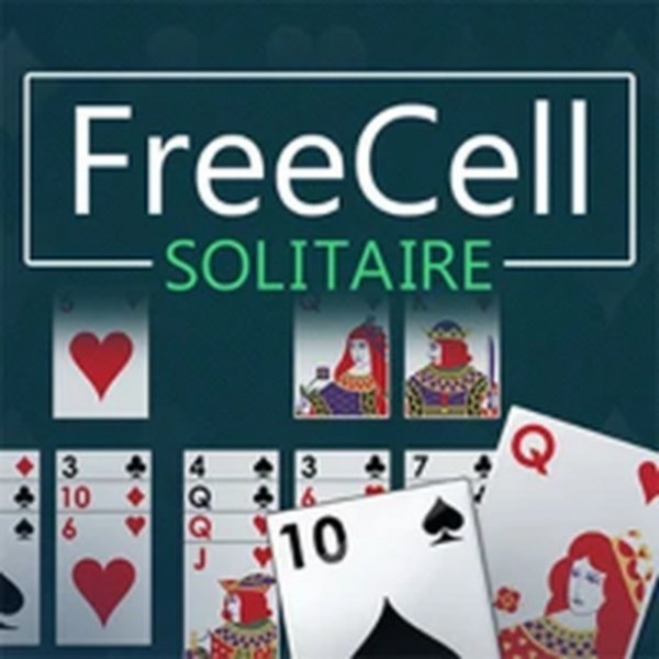 FreeCell Card Stacking Puzzle