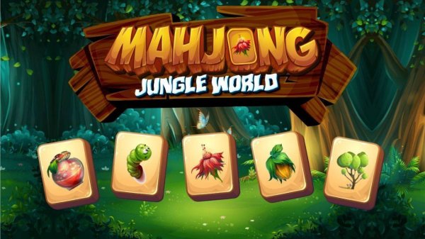 Jungle Tile Match: A Serene Puzzle Game