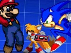 FNF Occasional Rivalry: Sonic vs Mario MUGEN Online Game Arcade Game