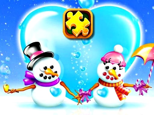 Winter Holiday Puzzles: Relaxing Jigsaw Game