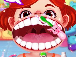Funny Throat Doctor Kids Game