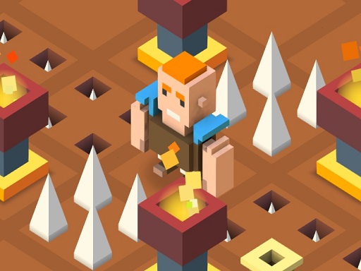 Endless Blocky Platformer Online Arcade Game