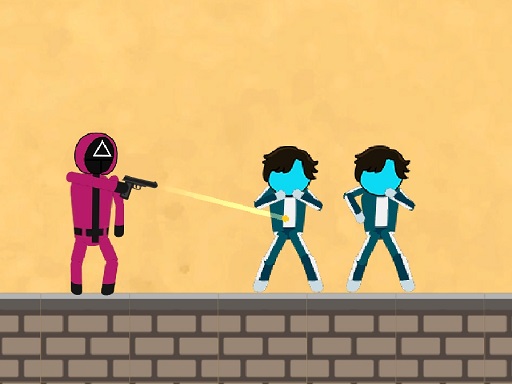 Squid Game 2D Shooting Online Puzzle Game