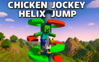 Chicken Jockey Helix Jump - Arcade Game