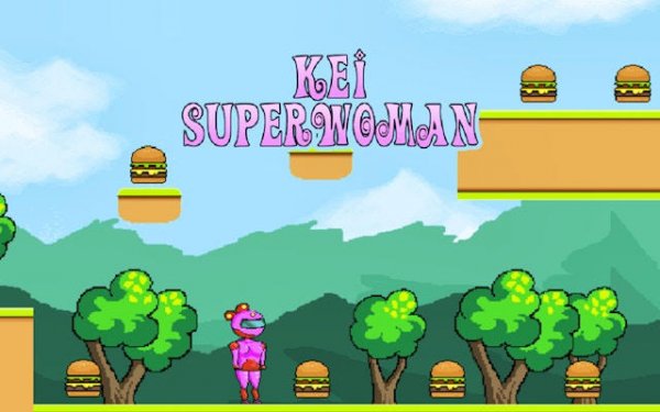 Kei Superwoman: Burger Rescue Platformer Game
