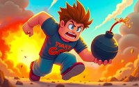 Robby Bomberman: Labyrinth Adventure Online Puzzle Game