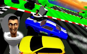 Toilet GT Drag Racing Arcade