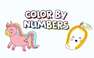 Color by Numbers Kids Painting Game