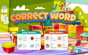 Kids Word Puzzle Spelling Game