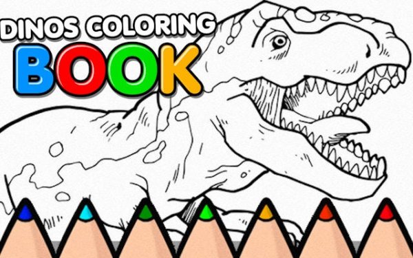 Dino Coloring Book for Kids