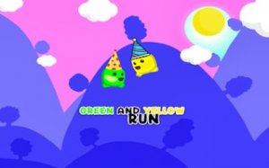 Green and Yellow Run: Jump and Collect