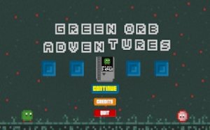 Green Orb Quest: Pixel Platformer