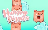 Hungry Piggies Stacking Puzzle Game
