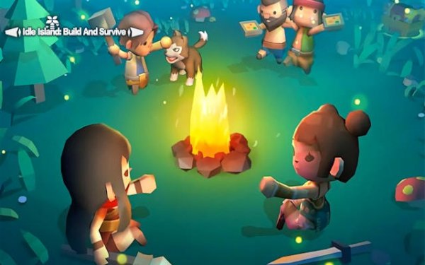 Idle Island: Build And Survive - Desert Island Survival Simulation Game