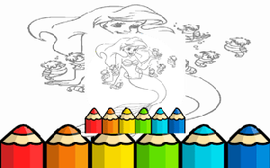 Underwater Fantasy Coloring Studio