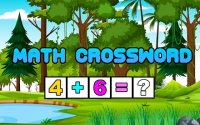 Math Crossword Number Puzzle