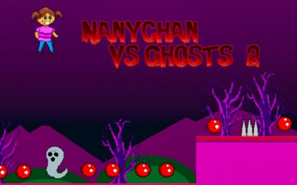 Nanychan vs Ghosts 2: Halloween Platformer Game