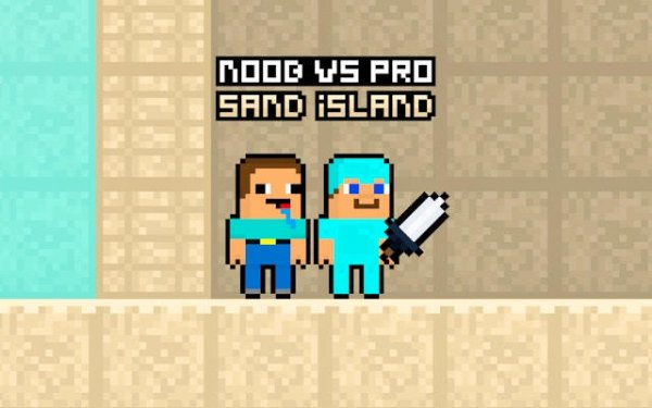 Noob vs Pro: Sand Island Adventure Online Game