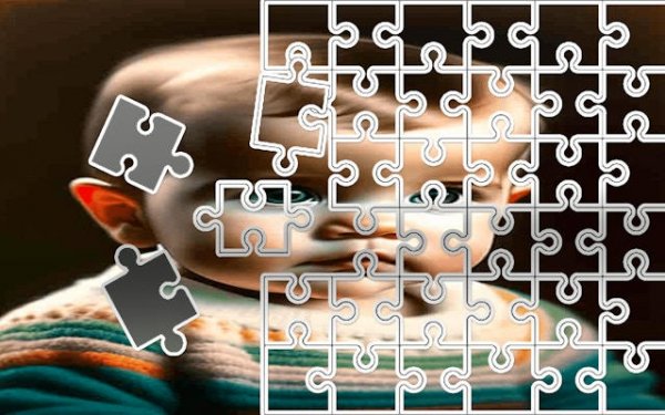 Toddler Tile Slider Puzzle