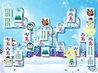 Frosty Mahjong Solitaire Puzzle