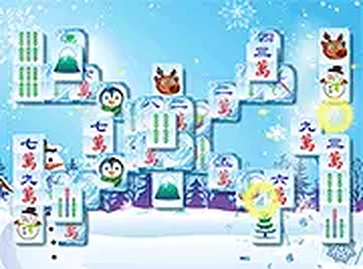 Frosty Mahjong Solitaire Puzzle
