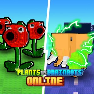 Plants Vs Brainrots Online Strategy Game Arcade Game